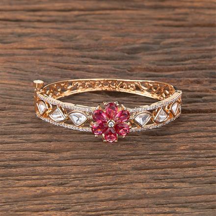 Kundan Classic Kada With Gold Plating