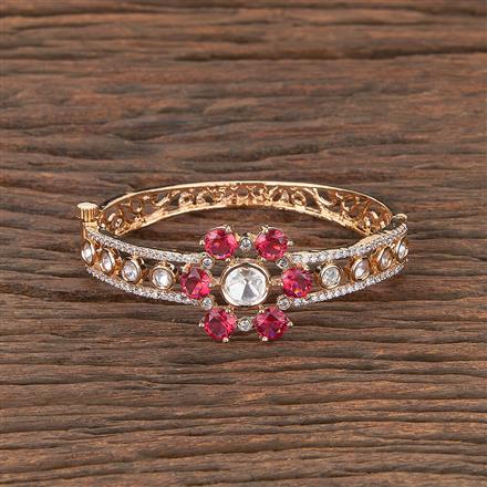 Kundan Classic Kada With Gold Plating