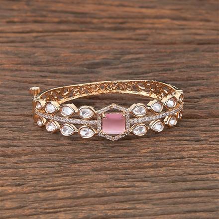 Kundan Classic Kada With Gold Plating