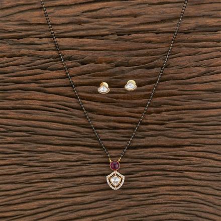 Kundan Classic Mangalsutra With Gold Plating