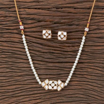 Kundan Mala Necklace With Gold Plating