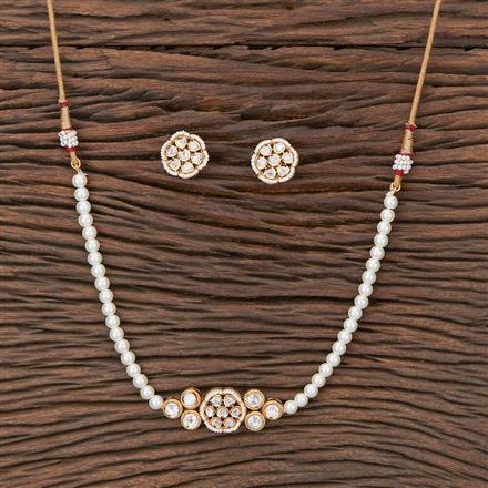 Kundan Mala Necklace With Gold Plating