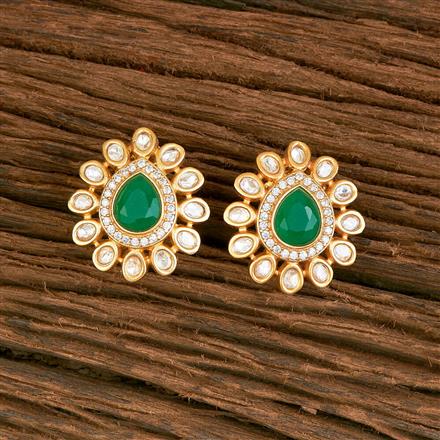 Kundan Classic Tops With Gold Plating