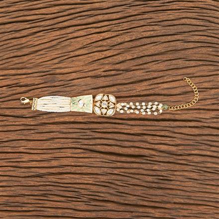 Kundan Classic Bracelet With Gold Plating