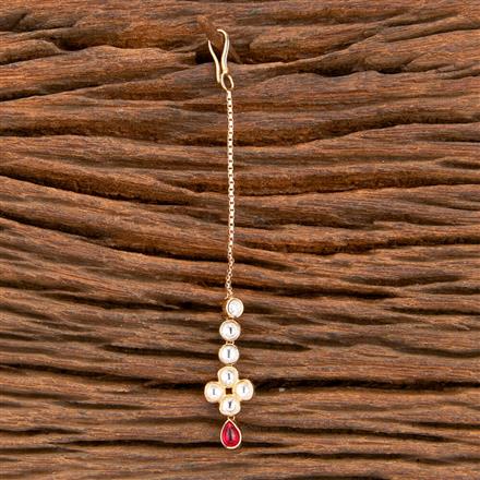 Kundan Delicate Tikka With Gold Plating