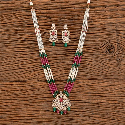 Kundan Classic mala necklace With Gold Plating