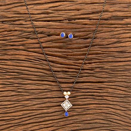 Kundan Tanmaniya Mangalsutra With Gold Plating