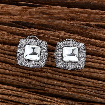 Kundan Nano Stone Tops With Black Plating