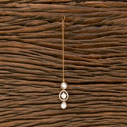 Kundan Delicate Tikka With Gold Plating