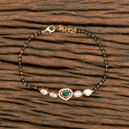 Kundan Classic Bracelet With Gold Plating