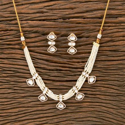 Kundan Bandhai Necklace With Gold Plating