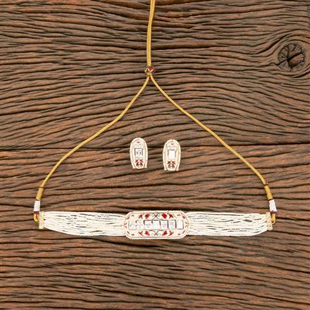 Kundan Bandhai Necklace With Gold Plating