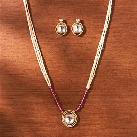 Kundan Bandhai Necklace With Gold Plating