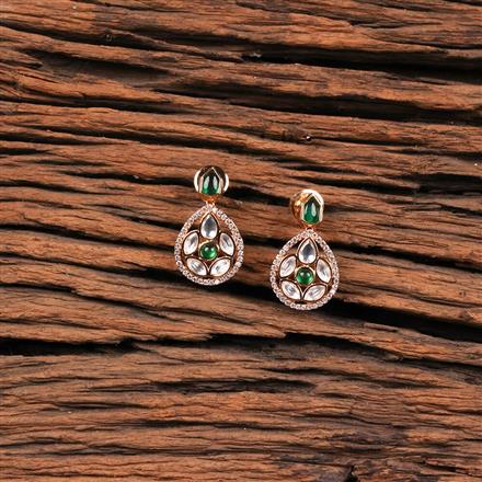 Kundan Classic Earring With Gold Plating