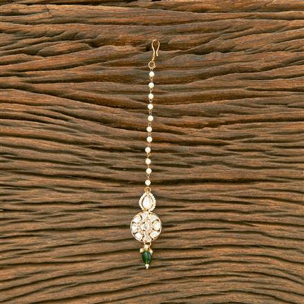 Kundan Classic Tikka With Gold Plating