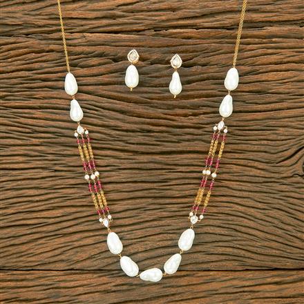 Kundan Classic Mala Necklace With Gold Plating