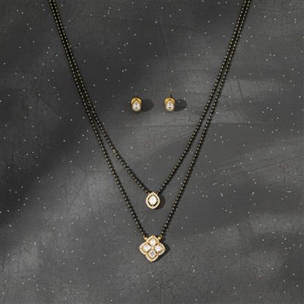 Kundan Classic Mangalsutra With Gold Plating