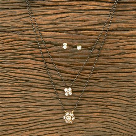 Kundan Classic Mangalsutra With Gold Plating