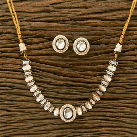 Kundan Classic Necklace With Gold Plating