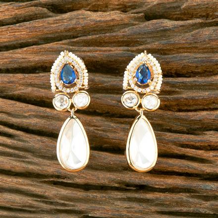 Kundan Classic Earring With Gold Plating