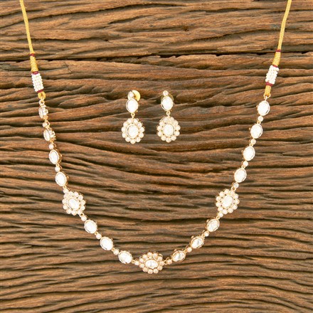 Kundan Classic Necklace With Gold Plating