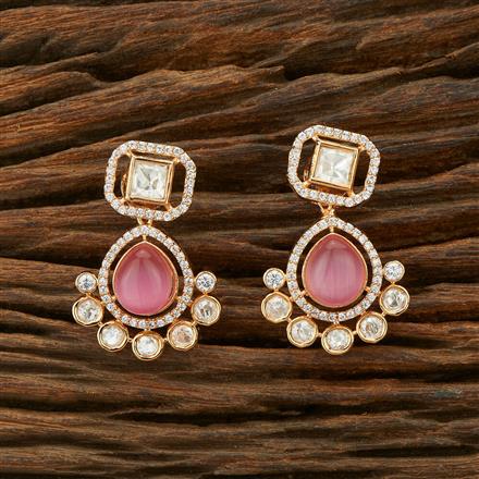 Kundan Classic Earring With Gold Plating