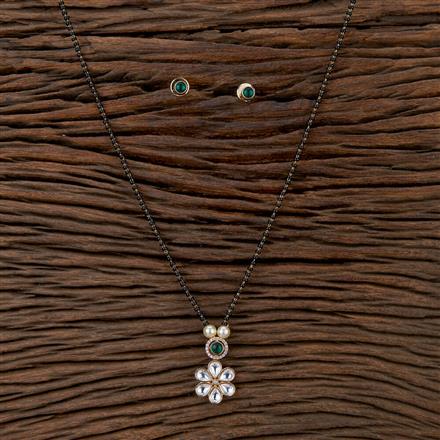 Kundan Classic Mangalsutra With Gold Plating