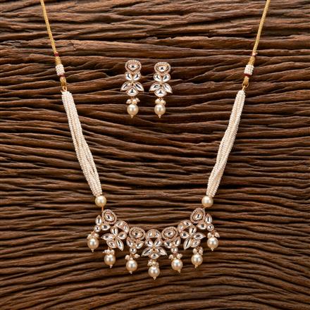 Kundan Bandhai Necklace With Gold Plating