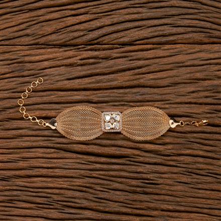 Kundan Classic Bracelet With Gold Plating