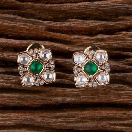 Kundan Classic Earring With Gold Plating