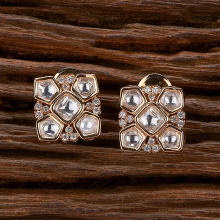 Kundan Classic Earring With Gold Plating