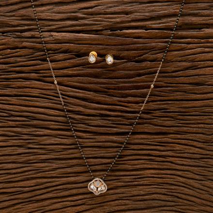 Kundan Tanmaniya Mangalsutra With Gold Plating