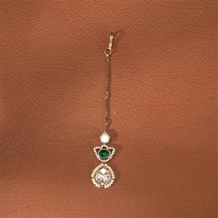 Kundan Classic Tikka With Gold Plating