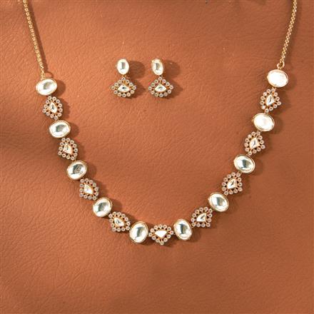 Kundan Classic Necklace With Gold Plating