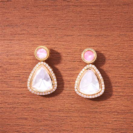Kundan Classic Earring With Gold Plating
