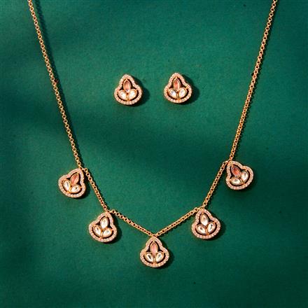 Kundan Delicate Necklace With Gold Plating