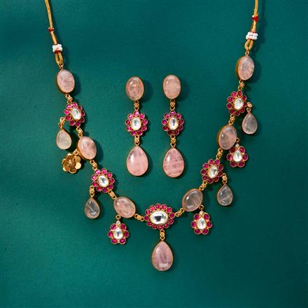 Kundan Classic Necklace With Gold Plating