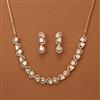 Kundan Delicate Necklace With Gold Plating