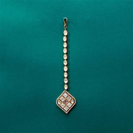 Kundan Classic Tikka With Gold Plating