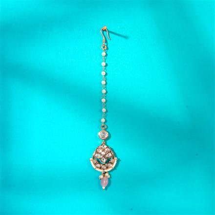 Kundan Classic Tikka With Gold Plating