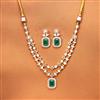 Kundan Classic Necklace Set With Gold Plating