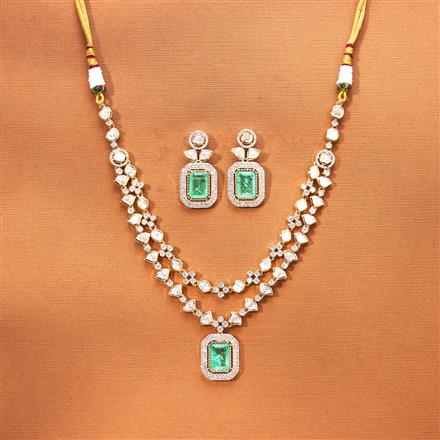 Kundan Classic Necklace Set With Gold Plating