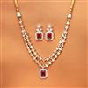 Kundan Classic Necklace Set With Gold Plating