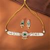 Kundan Classic Necklace Set With Gold Plating