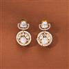 Kundan Moti Earring With Gold Plating