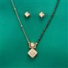 Kundan Delicate Mangalsutra with Gold Plating