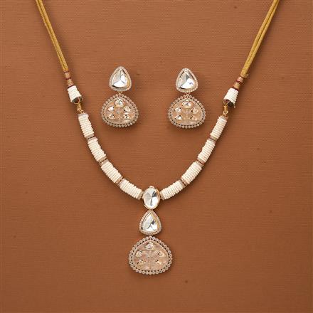 Kundan Classic Necklace with Carat Plating