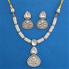Kundan Classic Necklace with Mehndi Plating Carat Plating