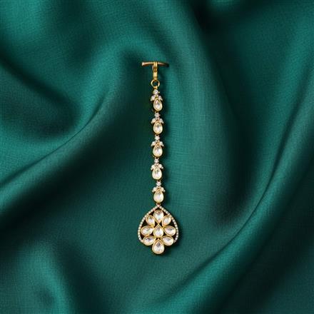 Kundan Classic Tikka With Gold Plating