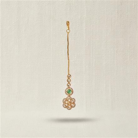 Kundan Classic Tikka With Gold Plating